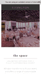 Mobile Screenshot of ellingtonevents.com